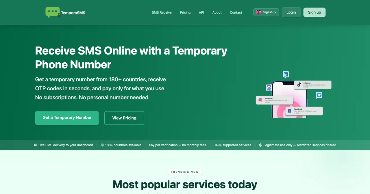 TemporaSMS